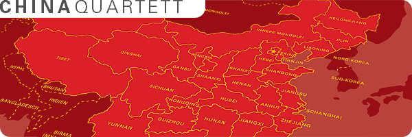 Ausschnitt der Landkarte im Faltblatt